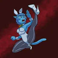 artist:carelessdoodler nicole_watterson playboy_bunny the_amazing_world_of_gumball // 750x750 // 438KB