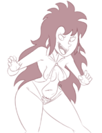 artist:terrible_the_drawfag jorel's_brother mrs._danuza // 610x791 // 178KB