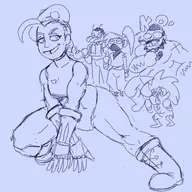 balrog blanka cammy_white capcom carol_kincaid cosplay enid_mettle ibuki ko mr._gar ok_ko!_let's_be_heroes radicles_x street_fighter zangief // 2048x2048 // 1.2MB