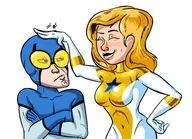 blue_beetle dc goldstar michelle_carter ted_kord // 2896x2100 // 1.8MB