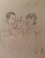 artist:pissed_off_fat_guy dracula hotel_transylvania mavis // 740x957 // 182KB