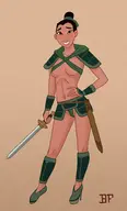 artist:bf disney fa_mulan mulan // 1107x1833 // 1.6MB
