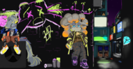 artist:gh lanolin_the_sheep sonic_the_hedgehog_(series) tangle_the_lemur // 3604x1893 // 4.0MB