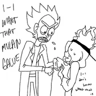 food_network personification rick_and_morty rick_sanchez spoops // 1000x1000 // 216KB