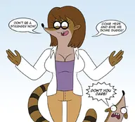 artist:chadrocco regular_show rigby rigby's_mom // 1024x925 // 112KB