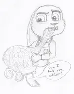 dawn_bellwether judy_hopps zootopia // 630x800 // 316KB