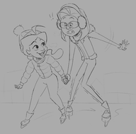 artist:scumbubbl penny_proud the_proud_family zoey_howzer // 1454x1430 // 521KB