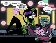 brainiac_5 dc legion_of_super-heroes salu_digby shrinking_violet // 1000x773 // 392KB