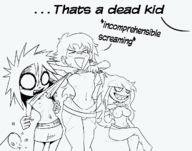 artist:niaceyanon crossovers i_can't_sleep jay lacey_games needlem0use nia presenting sarah_henderson // 1241x979 // 217KB