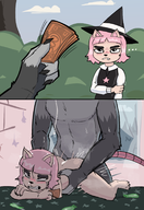 artist:stupidgnoll caturday summer_camp_island susie vaginal // 1186x1723 // 1.0MB