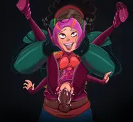 ahegao big_hero_6 honey_lemon marvel scones vaginal wasabi // 1200x1100 // 562KB