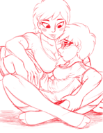 artist:liquidmark-alpha bubbles faye_whitaker questionable_content // 791x1024 // 461KB