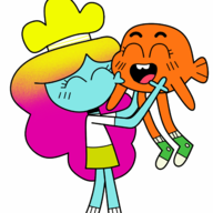 artist:gearfae darwin_watterson rachel_wilson the_amazing_world_of_gumball // 1578x1578 // 804KB