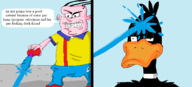 comics crossovers daffy_duck ed_edd_n_eddy eddy looney_tunes mr._colympus_2025 parody tails_gets_trolled // 1440x650 // 52KB