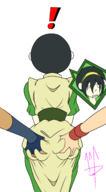 artist:w ass_grab avatar:_the_last_airbender katara parody toph_beifong ty_lee // 1220x2200 // 476KB