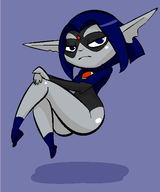 dc fusion midna minigun raven teen_titans the_legend_of_zelda // 460x552 // 14KB