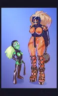 artist:lewdoblush dildo jasper peridot steven_universe // 619x1016 // 391KB