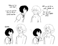 artist:languidhermit bailey_briggs comics marvel peni_parker spider-boy // 2136x1696 // 721KB