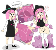 artist:dbaru artist:flaminhotcheatoes caturday summer_camp_island susie_mccallister // 1800x1611 // 789KB