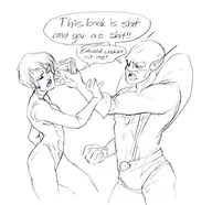 artist:scarlett hank_pym janet_van_dyne marvel wasp yellowjacket // 930x900 // 163KB