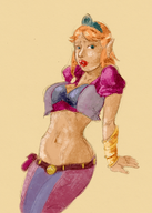 artist:hatebit captain_n_the_game_master colors_by_anonymous parody the_legend_of_zelda zelda // 570x800 // 752KB