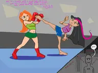 crossovers juniper_lee kim_possible kimberly_ann_possible the_life_and_times_of_juniper_lee // 1320x990 // 201KB