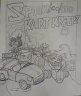 coraline coraline_jones creepella_creecher creepy_susie crossovers ghoul_school growing_up_creepie laika scooby-doo sibella the_oblongs // 1912x2271 // 193KB