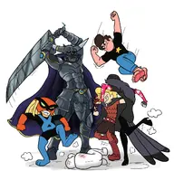 amphibia brak crossovers final_fantasy garland helluva_boss octavia sasha_waybright space_ghost_(series) steven_quartz_universe steven_universe // 1312x1290 // 557KB