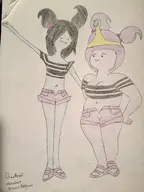 adventure_time cosplay katie marceline princess_bubblegum sadie total_drama // 2448x3264 // 1.9MB