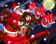 artist:enf-lover magee prep_and_landing santa_claus vaginal // 1600x1256 // 326KB