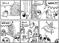 adventure_time artist:bluejr comics gunter parody // 1001x741 // 378KB