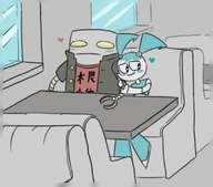 artist:mh cromartie_high_school crossovers jenny_wakeman mechazawa my_life_as_a_teenage_robot xj-9 // 804x709 // 214KB