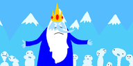 adventure_time flimfan game_of_thrones ice_king parody // 800x400 // 67KB