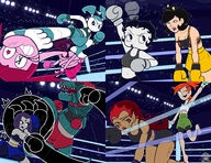 artist:netto betty_boop comics crossovers dc dr._mrs._the_monarch fang foster's_home_for_imaginary_friends frankie_foster imaginary_frankie jenny_wakeman ms._co_all-stars_2025 my_life_as_a_teenage_robot primal raven spinel steven_universe teen_titans venture_bros wuya xiaolin_showdown xj-9 // 2840x2190 // 479KB