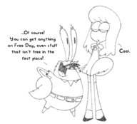 artist:el_barto crossovers groovy_girl mr._krabs special_barbie_month spongebob_squarepants_(series) // 795x722 // 141KB