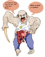 aqua_teen_hunger_force artist:headlessknight404 carl_brutananadilewski dead_space meatwad necromorph parody // 1278x1600 // 857KB