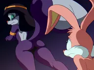 artist:mex0n babs_bunny fifi_la_fume looney_tunes tiny_toon_adventures // 1440x1080 // 197KB