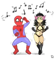 artist:d1975 crossovers marvel peter_parker spider-man valaria warp! // 813x867 // 289KB