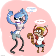 artist:the_might_fenek mordecai regular_show rigby rule_63 // 1100x1089 // 578KB