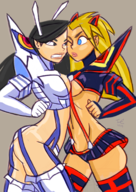 artist:lc cosplay heather junketsu kill_la_kill lindsay senketsu total_drama // 1240x1754 // 2.7MB