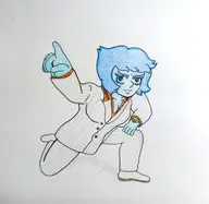 cosplay kazuma_kiryu lapis_lazuli steven_universe yakuza // 2048x1993 // 209KB