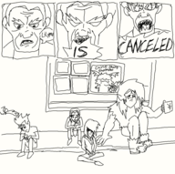 artist:grim comics gonard guano kappa_mikey lily mikey_simon mitsuki mr._colympus_2022 ozu // 961x956 // 48KB