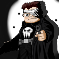 artist:kusam buford_van_stomm cosplay marvel phineas_and_ferb punisher // 810x810 // 284KB