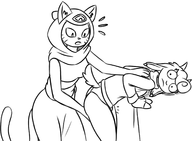 arepo artist:redout caturday clara_hopper critter_coven // 1714x1257 // 440KB