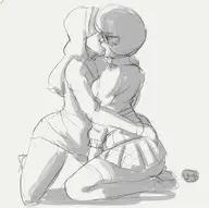 artist:van daphne_blake scooby-doo velma_dinkley // 849x846 // 115KB