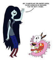 adventure_time courage courage_the_cowardly_dog crossovers marceline mr._colympus_2024 // 816x917 // 185KB