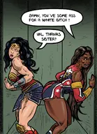 artist:turkenjamez crossovers dc diana_prince trill_league wondeisha wonder_woman // 1110x1538 // 1.7MB