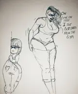 artist:redfred darkseid dc grail rule_63 wardrobe_malfunction // 1920x2287 // 949KB