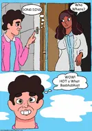 comics parody priyanka_maheswaran savita_bhabhi steven_quartz_universe steven_universe // 1107x1584 // 911KB