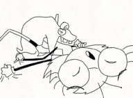 animated artist:grim germy maggie_pesky the_buzz_on_maggie // 980x720 // 634KB